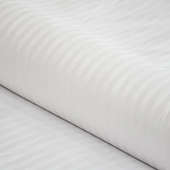 پارچه عرض 240 سفید راه راه هتلی