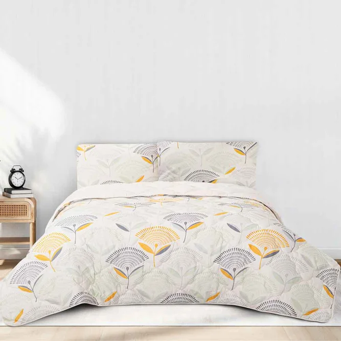 لحاف طرح‌دار با رویه بالش ویندال